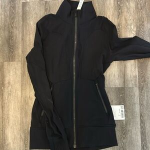 Lululemon black movement to movement jacket. New with tags.